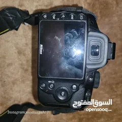  1 كميره نيكون للبيع نظيفه استعمال خفيف شغاله و ما ناقصها شي