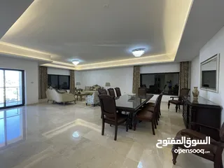  1 شقة مفروشة ط ارضي في عبدون للايجار