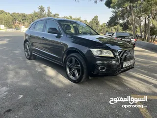  11 اودي Q5 S-Line موديل 2014 لون فيراني فل كامل فحص كامل