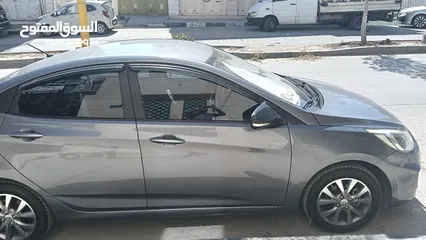  4 هونداي اكسنت موديل 2016 بنزين 1.6 ارررررربعه غيار