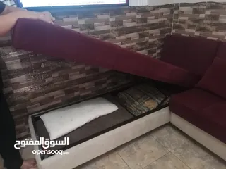  8 طقم كورنر قطعتين جديد نظام الصوفا كتخزين،، وتخت