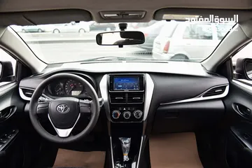  3 تويوتا يارس سيدان بحالة الوكالة Toyota Yaris 2018