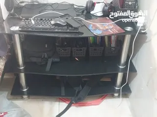  3 طاوله زجاج سكوليت بحاله ممتازه