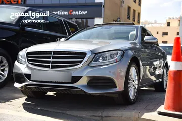  22 مرسيدس سي كلاس 180 بحالة الوكالة Mercedes C180 2015
