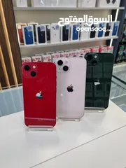  2 iphone 13  128 آيفون 13 128 جيجا مستعمل بحاله الوكاله وشبه جديد ومكفول