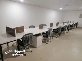  28 بارتيشن موظفين / ورك ستيشن رباعي  سداسي ثماني حسب الطلب من المصنع مباشرة