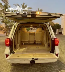  7 تويوتا لاند كروزر ابيض ثلجي  VXR 2014 5.7 للبيع