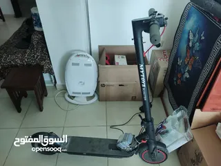  1 سكوتر كهربائي مستعمل للبيع