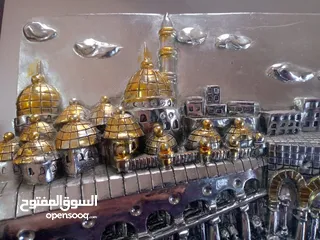  5 برواز من النحاس و القصدير وقشره فضه مجسم 3D روعه