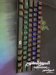  8 كيبورد Redragon K606R RGB ميكانيكي بسويتش بني – ممتاز للكتابة والألعاب