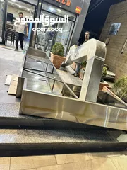  6 معدات مطعم للبيع بسعر حرق  يرجى قراءة الاعلان جيدا