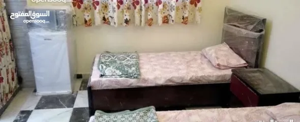  14 أستديوهات مفروشه بالكامل ديلوكس غرفه وصاله وغرفه ومطبخ وحمام طابق ارضي قرب محكمة شمال عمان