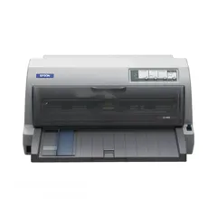  2 Epson LQ-690 ll N dotmatrix printer  طابعة ابسون LQ690 دوتماتريكس