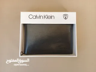  1 محفظة جلد رجالي Calvin Klein