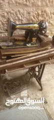  1 ماكينة خياطة الفراشة القديمة الأصلية