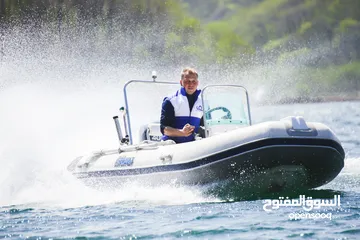  5 SHARMAX standart 400 console (rib boat , dayboat, قوارب)