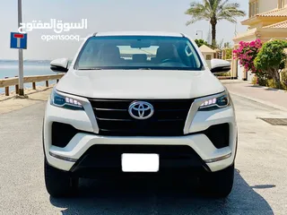  10 TOYOTA FORTUNER 2021 MODEL WLL MAINTAINED SUV FOR SALE