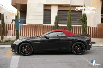  6 Jaguar F-Type S Convertible 2014 وارد شركه صيانه شركه  (فحص كامل)