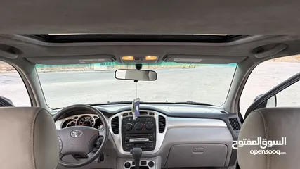  17 تويوتا هايلاندر 2006 فحص كاممللل (7 جيد )  بسعر مغري Toyota highlander 2006