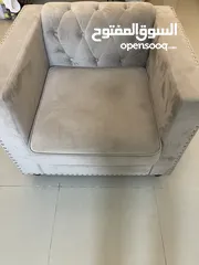  5 طقم كنب جلوس للمجلس من ثلاث قطع في حالة جيدة Sofa ser 3 pcs good condition