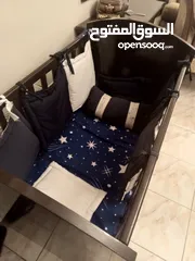  8 تخت بيبي تفصيل  استعمال طفل واحد