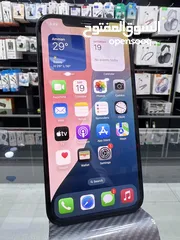  11 iPhone 12 (64 GB) ايفون 12 مستعمل  بحالة جيدة جدا بطارية اصلية 99٪؜  فاصل بصمة الوجه فقط لا غير