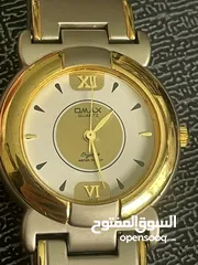 3 ساعة dmax رجالية فضي و ذهبي عقارب عادية
