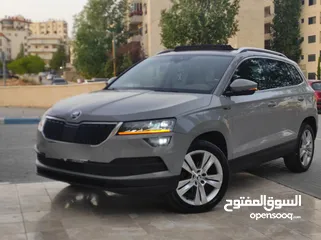  25 جيب سكودا كاروك فل كامل اضافات مع بانوراما أعلى فئة بالكاروك للبيع بسعر حرق ع الكاش