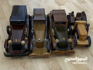  1 سيارات خشب انتيك قديمة