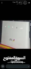  1 مودم هواوي stc عرطه+شريحه سبأفون4g