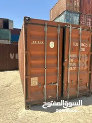  6 حاويات(‏container)20 +40 قدم للبيع مجمرك  وغير مجمرك و عالي وستاندر وحاويات مبردة ******************
