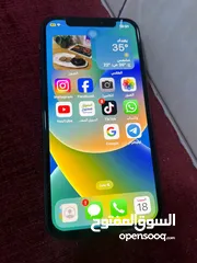  2 تليفون ايفون اكس جديد مبدل بطارية فقط باله اماراتي
