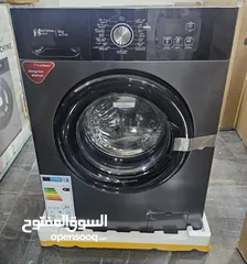 4 غساله ناشونال سونيك 8 كيلو  1200 دوره لون سلفر العرض الحارق الخارق شامل توصيل وتركيب