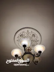  8 طقم جلوس موديل كلاسيك خشب زان حفر