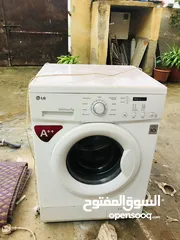  4 LG front load washing machine 7 kg