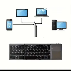  9 كيبورد keyboard  بلوتوث يصلح لجميع الأنظمة