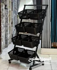  11 سلال تخزين معدنية متعددة الاستخدامات – متوفرة بـ6 أو 8 دفات