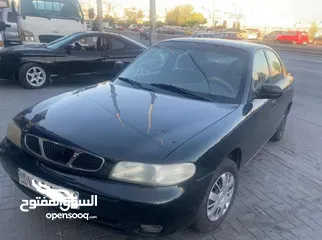  4 دايو نوبيرا ترخيص وتامين  جديد موديل 1997 من المالك بسعر 1600 دينار