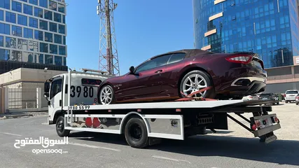  24 سطحة مدينة حمد 24  Hamad Town TOWING CAR 24  ونش  رافعة  رافعه  نقل  سطحة البحرين خدمات  سحب  سيارات