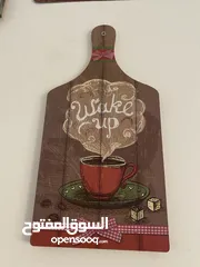  6 لوحات ركن القهوة coffee corner