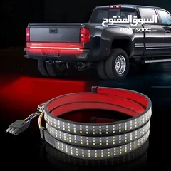  3 شريط ليد الاشارات والفرامل الخلفي معاه سيارتك حتكون مميزة إضاءة ليد قوية بأكتر من لون لتحركات العربي
