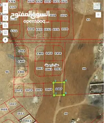  6 ارض للبيع في عطل الرصيفة حوض المسفر