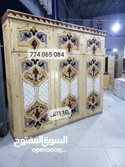  3 دواليب سويدي درجه اولاسويدي 6فتحات عرض 240 في 220