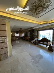  5 شقة للإيجار مفروش  رويال سويت طابقية مع روف و ترس كبير  Big department for rent in deir Ghbar amman