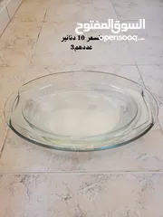  4 بايركس فرنسي وصحون صغيرة ومستلزمات المطبخ بحالة ممتازة للبيع  اقرأ الاعلان والصور