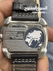  6 للبيع او البدل على ابل ووتش  ساعه sevenfriday اورجنال