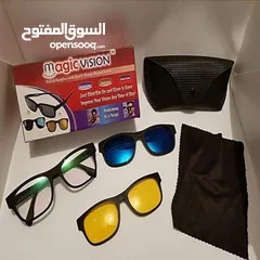  1 نظارات مجك فيجن لقياده السياره و الكمبيوتر شمسي و ليلي