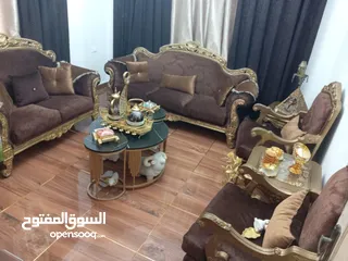 2 طقم كنب مصري خشب زان