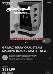 10 ماكينة قهوة بارستا نوع GRIMAC ايطالي.