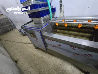  2 مصنع بطاطا مفرزه - ماكانات جاهزه تصنيع جديده - ذات خامه عاليه جداً - مصنع بطاطا نصف آلي للبطاطا مفرز